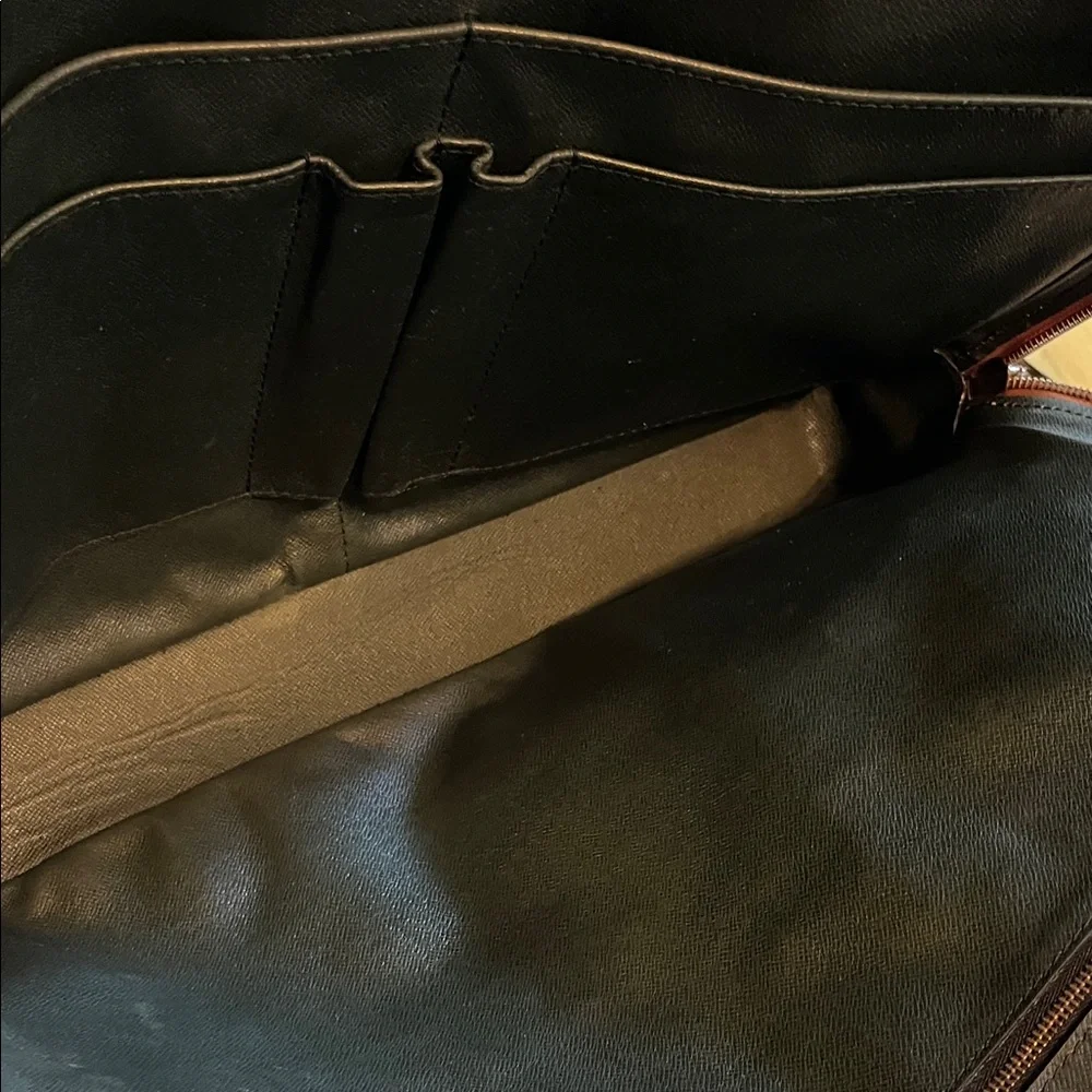 Louis Vuitton Brown Epi Document/Laptop Bag